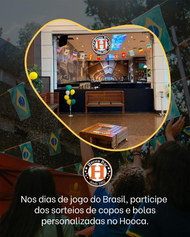 Hocca Bar terá rodada extra de chopp Eisenbahn a cada gol da Seleção Brasileira no jogo Brasil x Escócia
