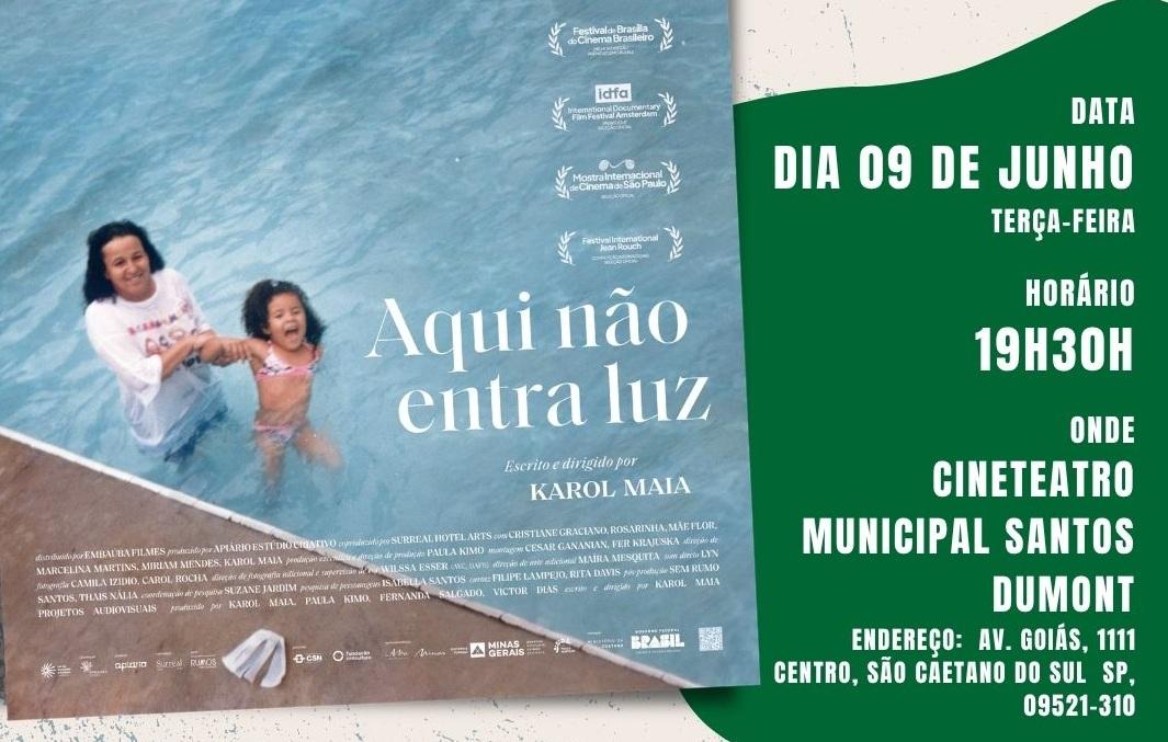 Prefeitura promove oficina e exibição de documentário premiado no CineTeatro Santos Dumont