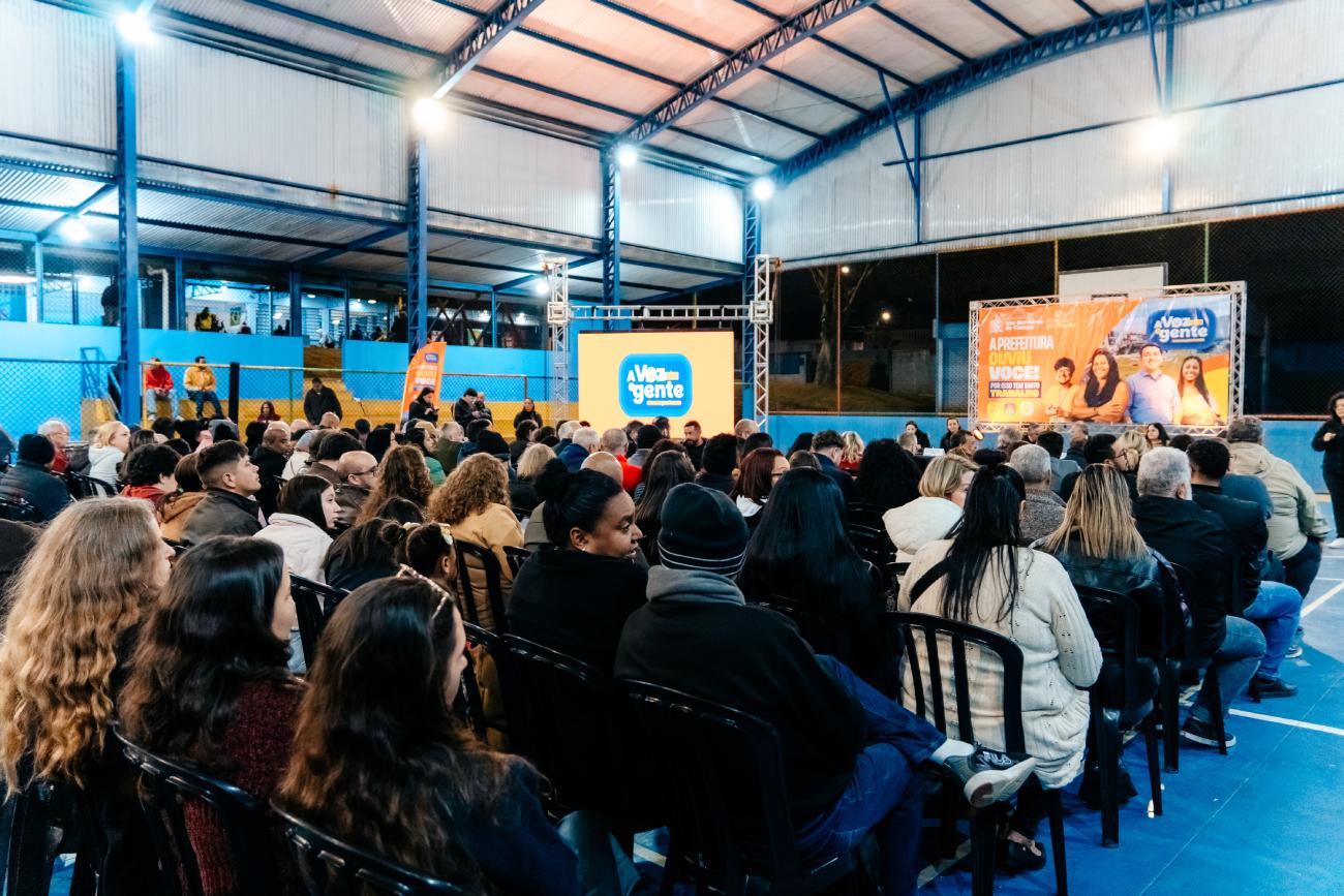 Com intensa participação dos moradores, 