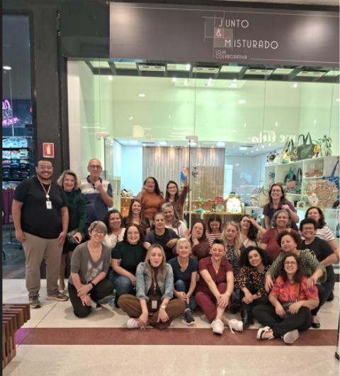 Loja Colaborativa Junto & Misturado recebe novos expositores em shopping do Grande ABC 