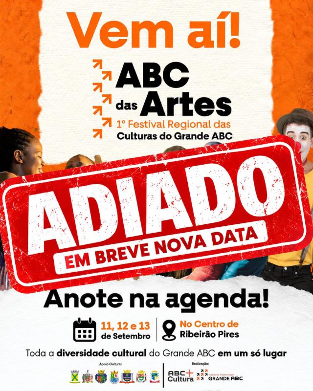 ABC das ARtes será realizado em nova data