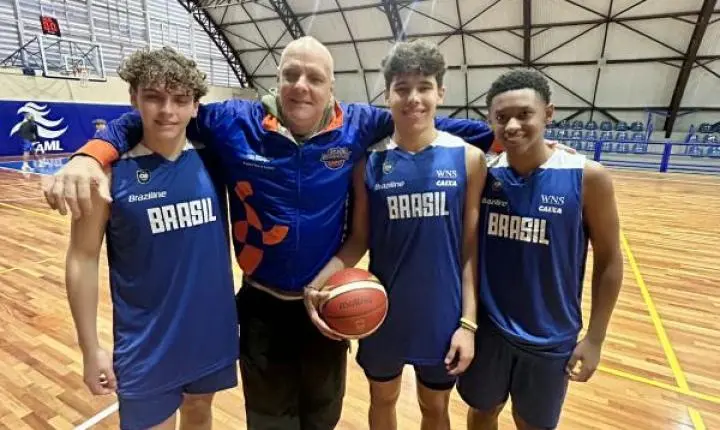 Trio de São Bernardo é convocado para a Seleção Brasileira Sub-16 de basquete